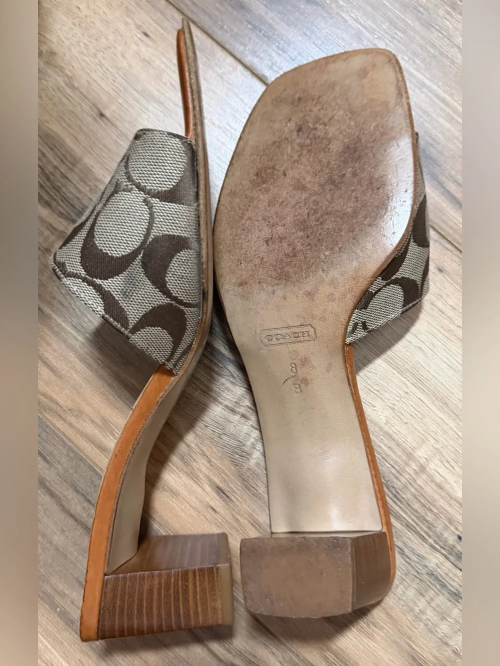 Coach heels 8